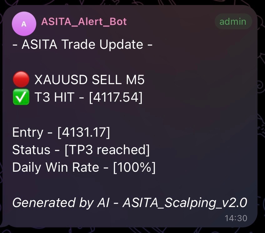 T3 達成交易更新通知